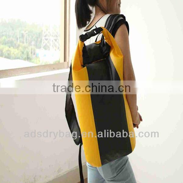 New product China made 500D PVC Tarpaulin latge waterproof backpack