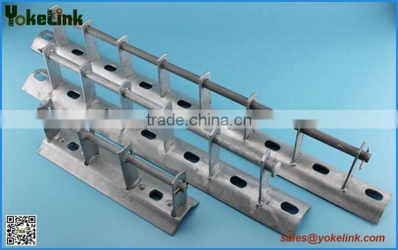 Insulator Secondary Rack with D Iron Bracket power Hardware