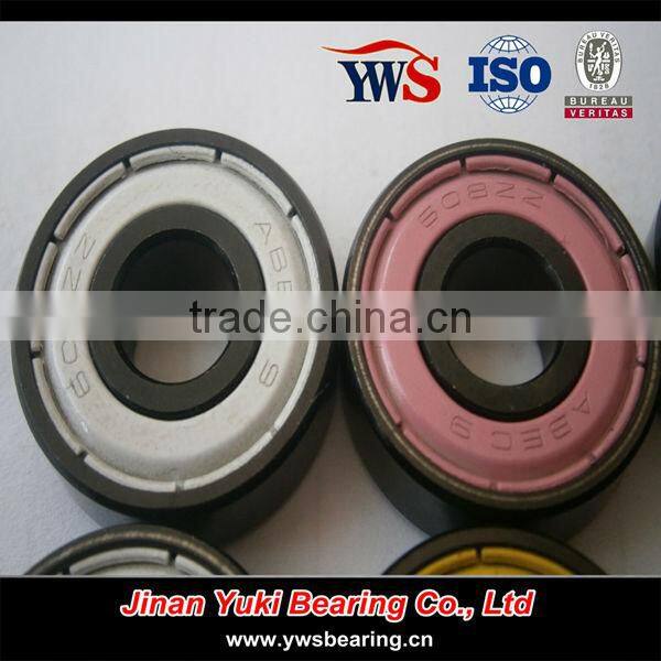White yellow Bearings 608 skating shoes bearing