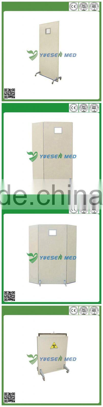 mobile radiation protective x-ray lead screen
