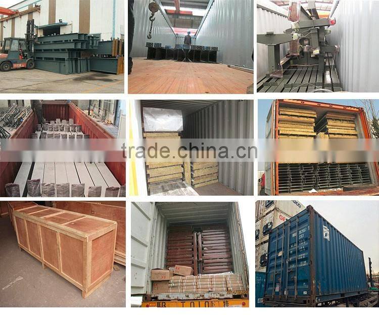 Complete fabricated steel structure warehouse building with ventilation