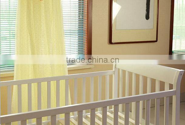 Miami Sleigh 3 in 1 wooden baby cot