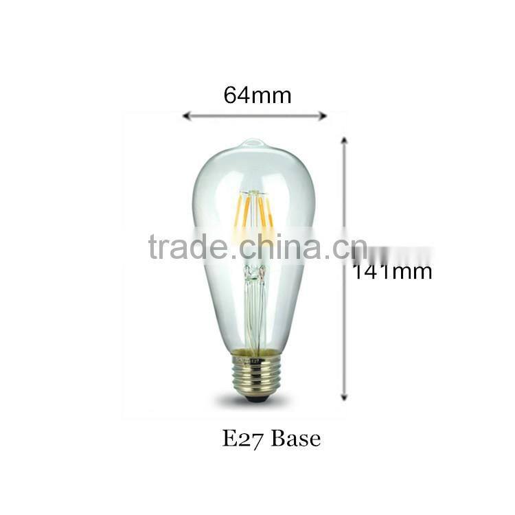 Edison Style LED Bulb for Retro Industrial Vintage Fixture