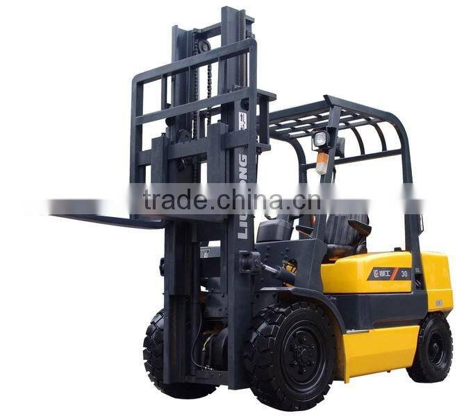 3 ton Chinese Diesel Xinchai 4D27G31 Engine LIUGONG CPCD30 Small Forklift for Sale