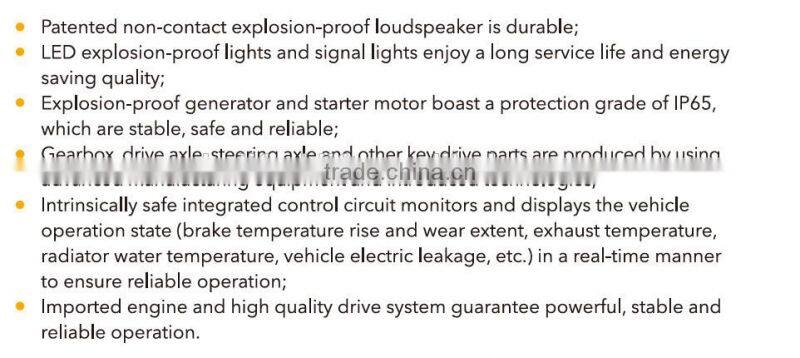 Top1 Heli Brand Diesel Engine Explosion Proof 3ton Forklift