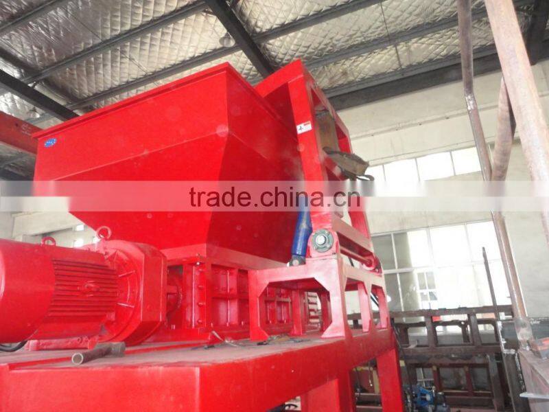 Paper baler shredder machine
