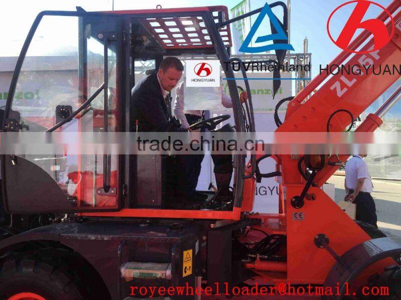 Telescopic Wheel Loader HY2500 with CE Hydrostatic Transmission