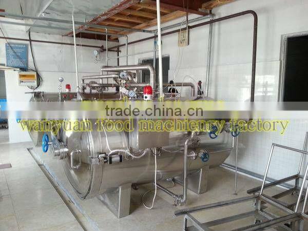 water spray sterilizer retort for glass jars