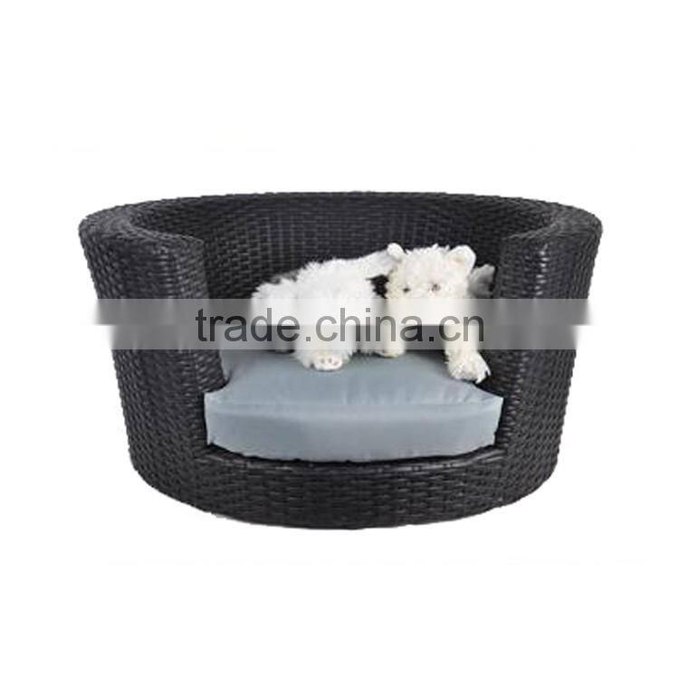 Professional high quality dog beds manufacturer wholesale rattan dog bed