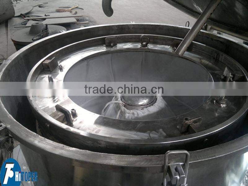 commercial dehydrator machine, automatic feed and discharge centrifuge design