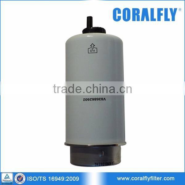 Tractor MF-6499 MF-6495 Filter Fuel Water Separator V836862602