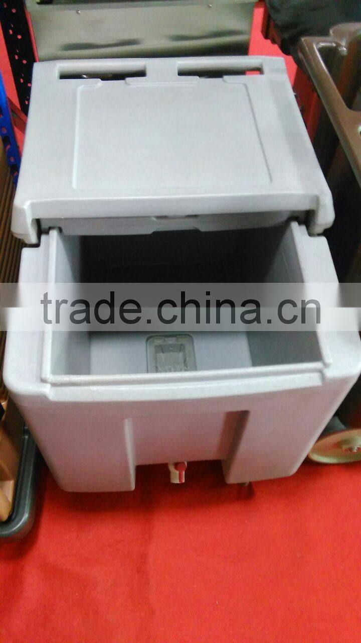 Hot sales ice bin cooler, ice storage bin,ice box container(ZQF-112-6)