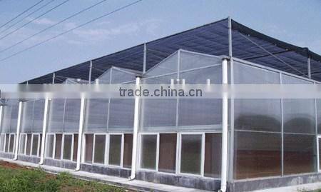 Shade insulation plant breeding greenhouse