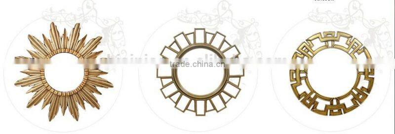 Luxury Fairy-Tale Sun Shaped Wall Mirror, Home Decorative Sun-God Wall Hanging Mirror/Bathroom Mirror