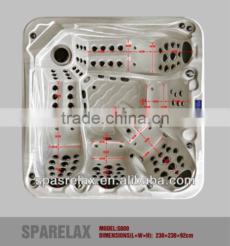 Coast Spa Jakuzzii Style pool spa products/ Portable bathtub---S800