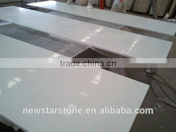 Resin Composite Synthetic Quartz Stone Vanity Top