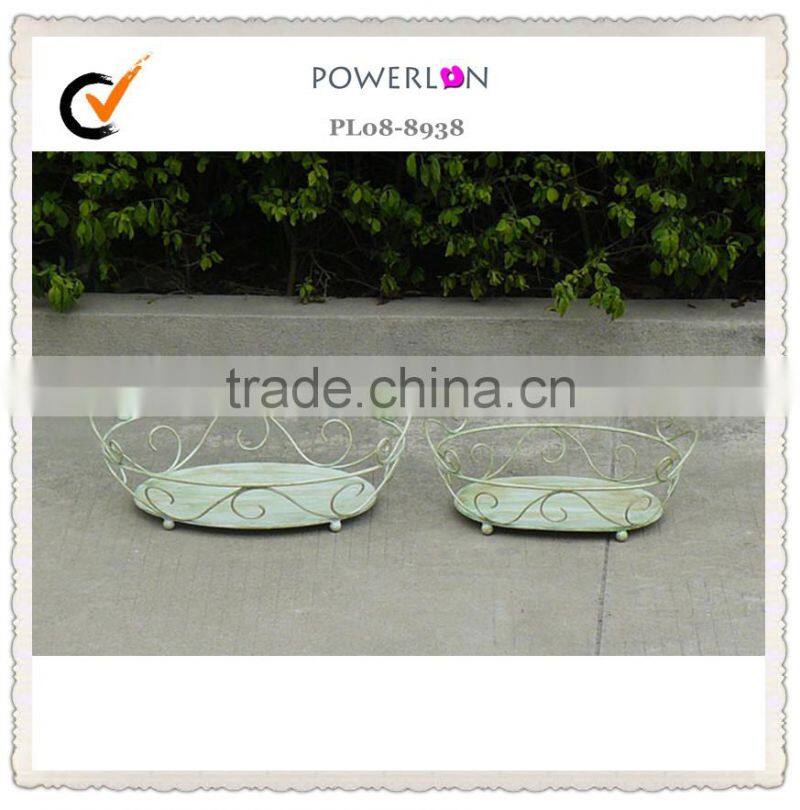 French Oval Wire Basket