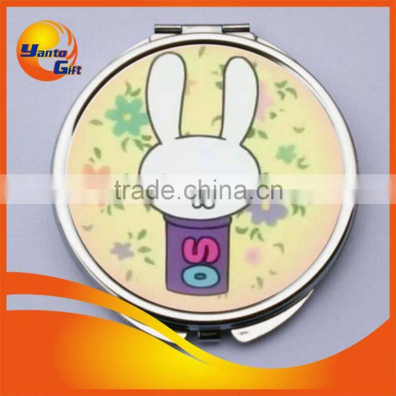 Foldable Cute Mini Double side Mirror