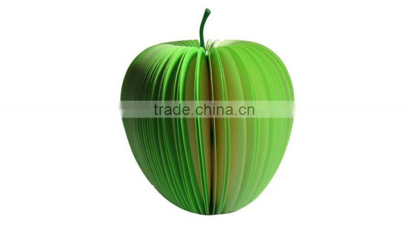 Wholesale stocked apple shape note pad