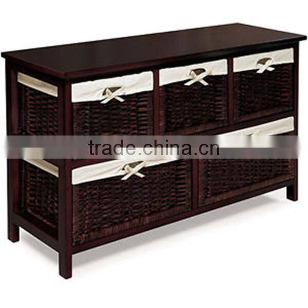 100%handmade natural exquisite wholesale kitchen wire rack and cabinet basket