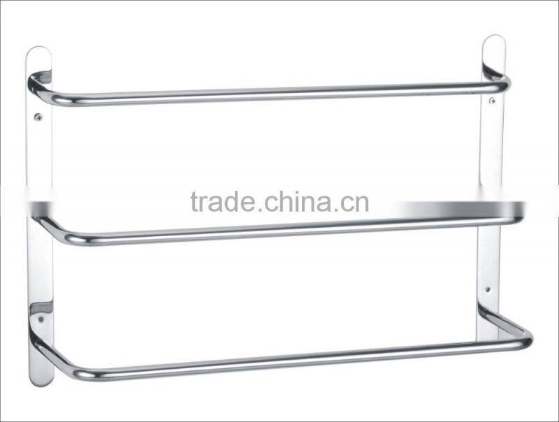 Wholesale Hotel Bathroom Accessories Wall Mount Stainless Steel Towel Rack