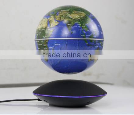 Best Gift Decoration Auto Free Rotation Magnetic Levitation Globe