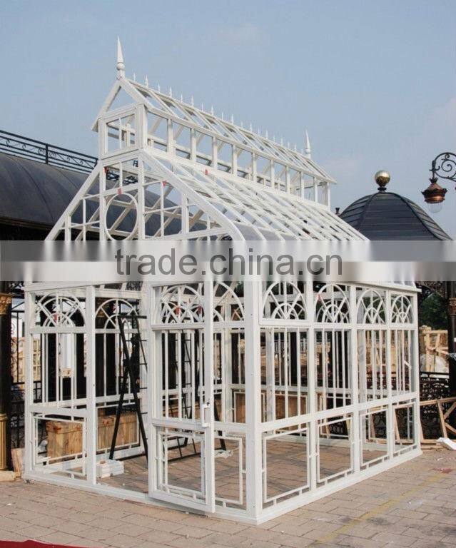 2016 Trade Assurance white colour steel garden green house