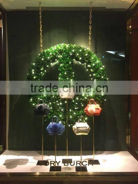 Preserved Boxwood Peace Wreath Topiary