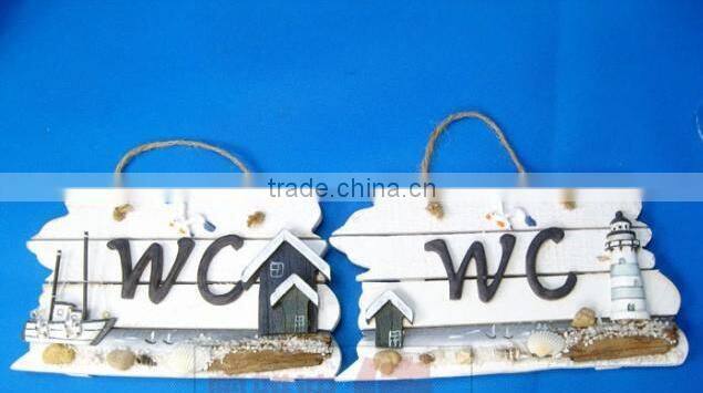 wholesale wood Vintage colour wooden doorplate top quality indicator for factory direct sale