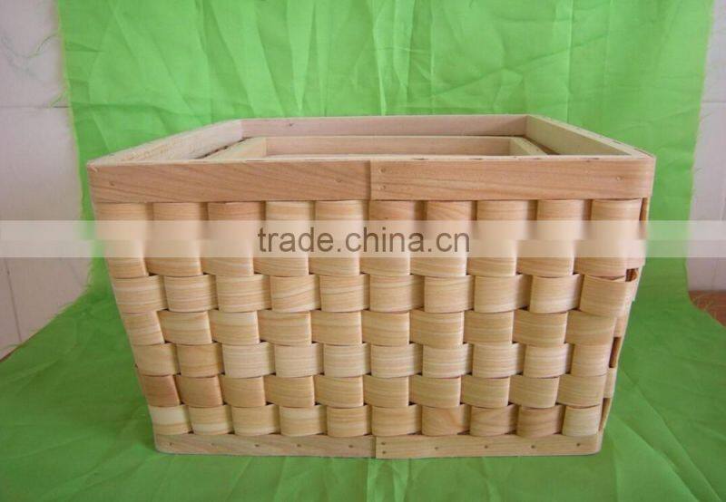 east basket type cheap bamboo folding fruit basket