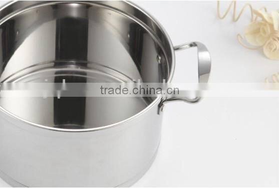 High quality stainless steel capsuled bottom soup pot