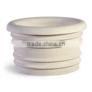 New Design Light cement planter, GRC products, Concrete flower planter