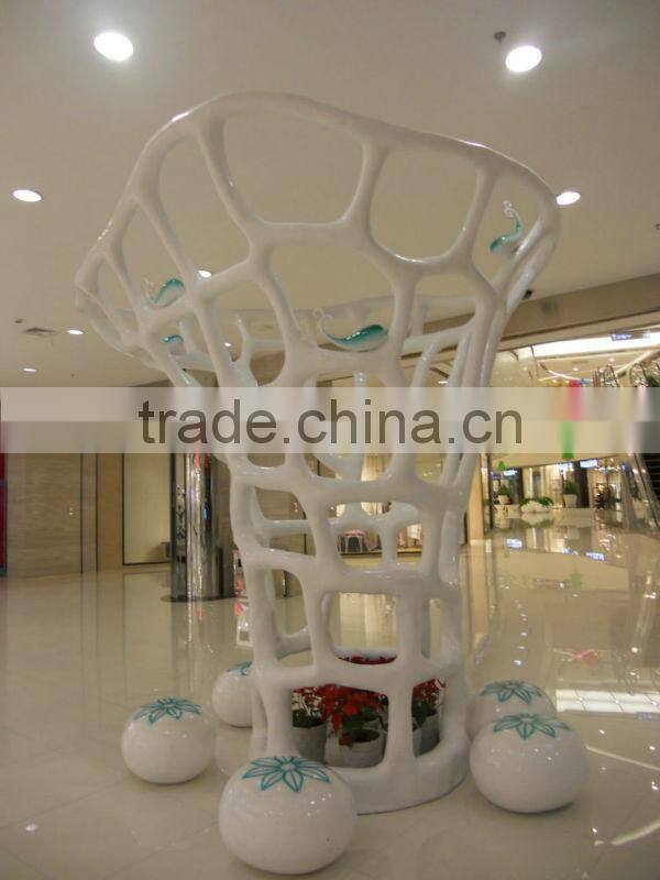 Fiberglass outdoor chair