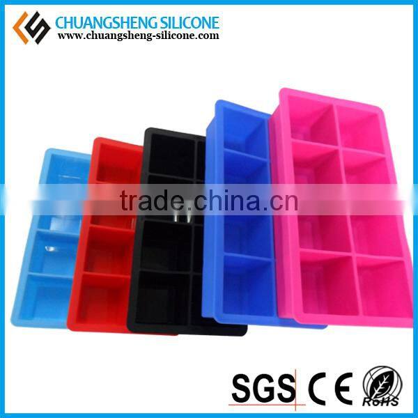 Square shaped ice cube mold