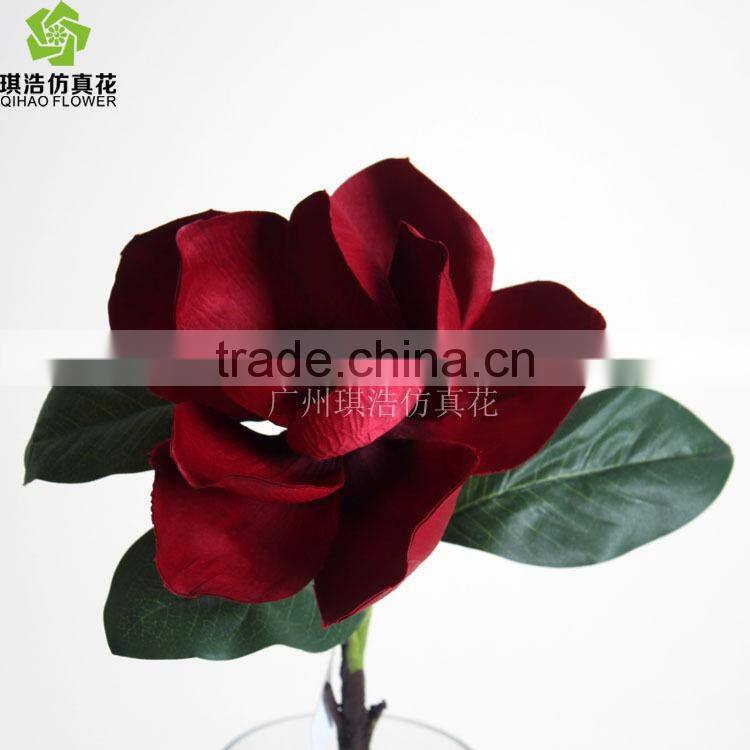 Foshan Factory Natural Decorative Artificial Magnolia Flower