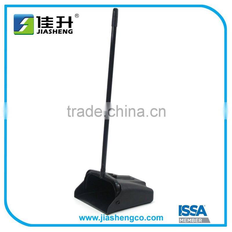 New Hot Sale Commercial Plastic Lobby DustPan with Vinyl Coated Steel Handle