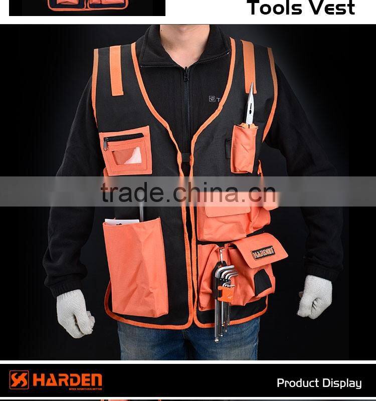 Prompt Delivery Safety Item OEM Working Tool Sleeveless Workmans Vest