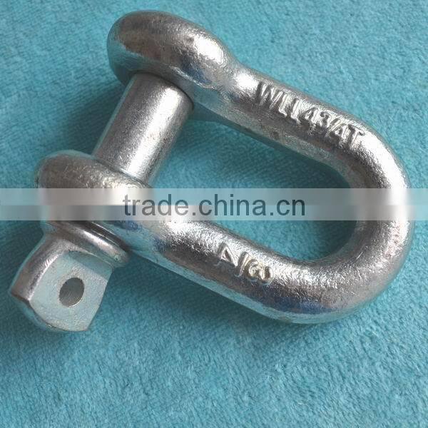 Galvanised-Steel Screw Pin Anchor shackle