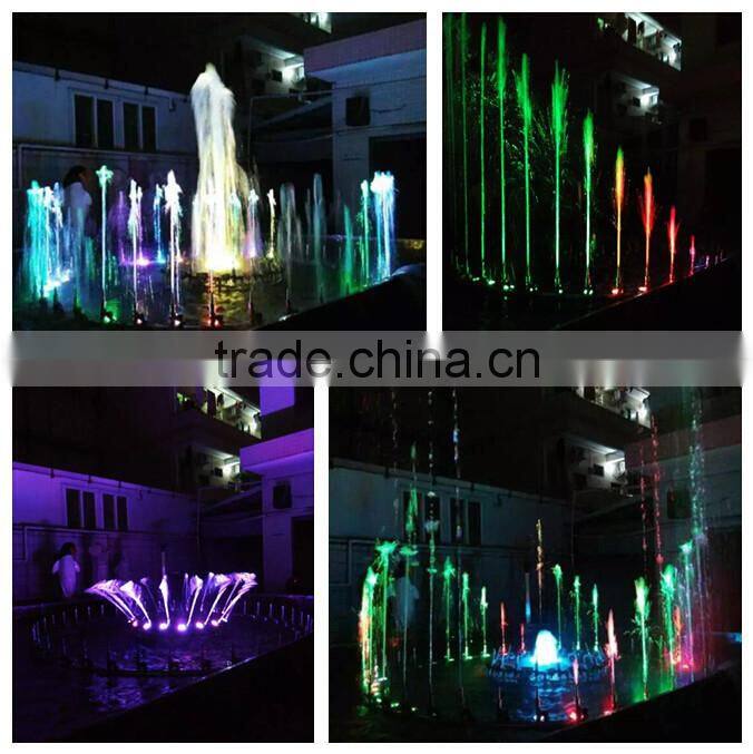 Stainless steel material and ornaments type chasing music fountain project