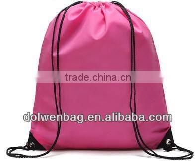 2014 promotion drawstring bag with polyester