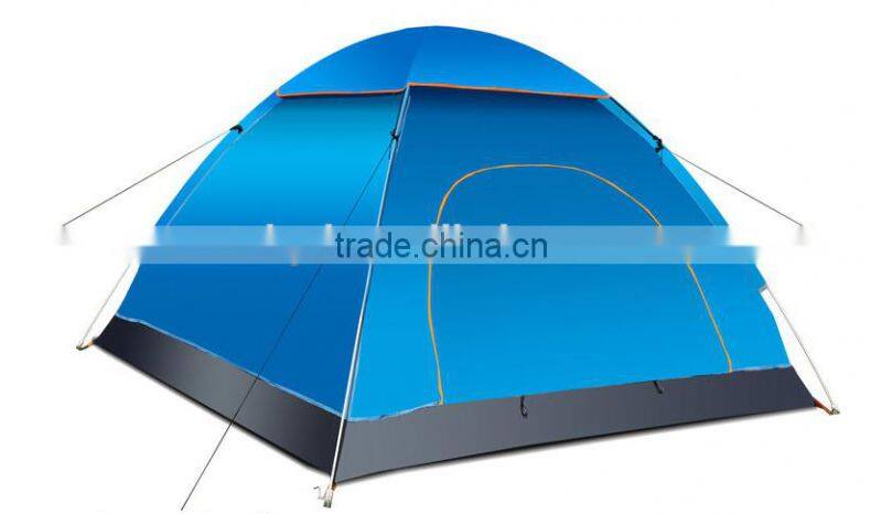New breadfruit speed automatic open tent outdoor 3-4 person multiplayer automatic tent outdoor camping tent