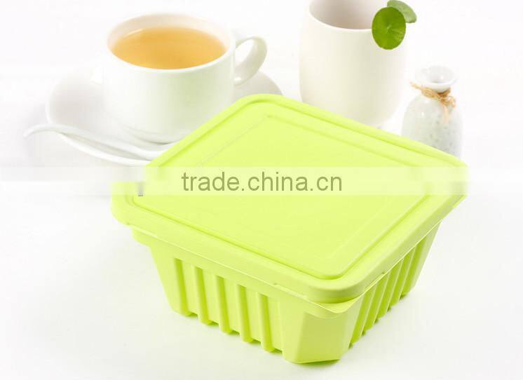 custom high quality Disposable food packing square plate