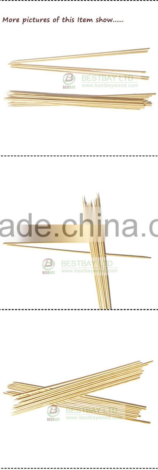 Wholesale High Quality Natural BBQ Skewer Custom 50cm