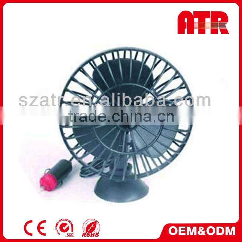 High quality solar electric fan for car with Working Voltage of 12/ 24V