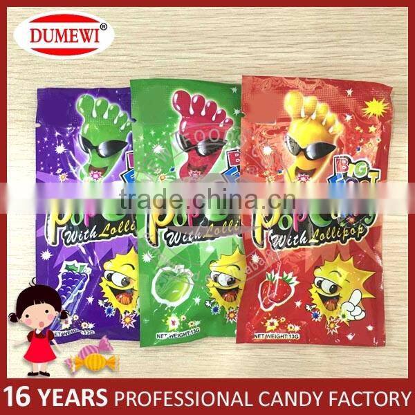 Popping Candy with Lollipop