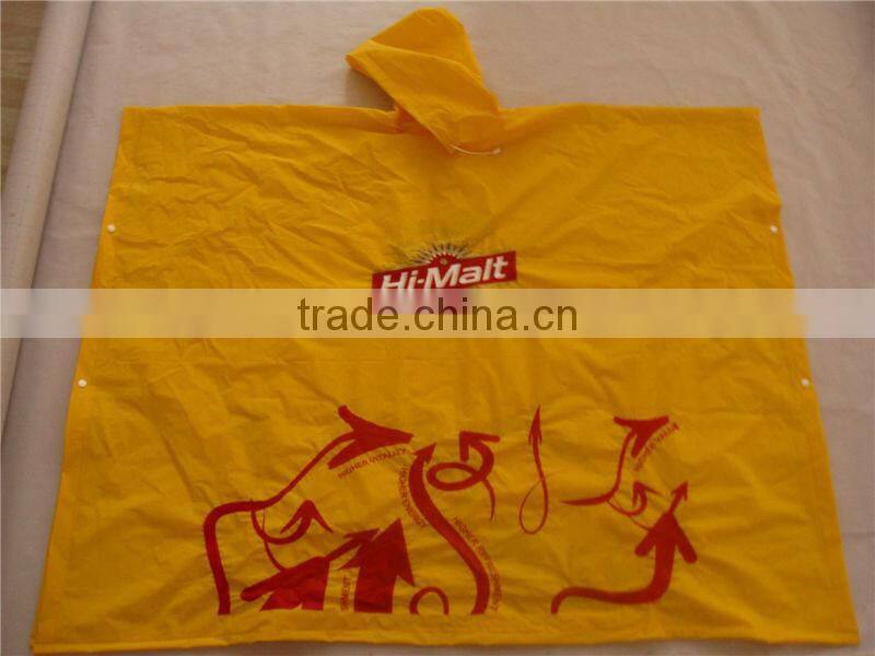kids rain poncho/children rain poncho