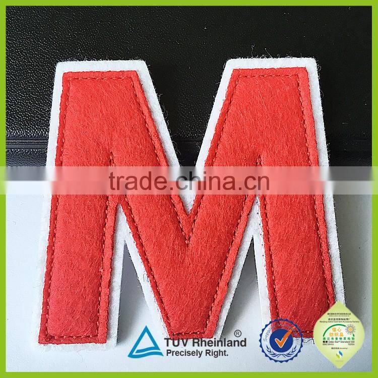 Factory cheap custom embroidered rose patch