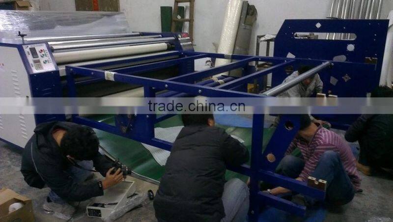 Roller textile printing heat transfer machine for sale