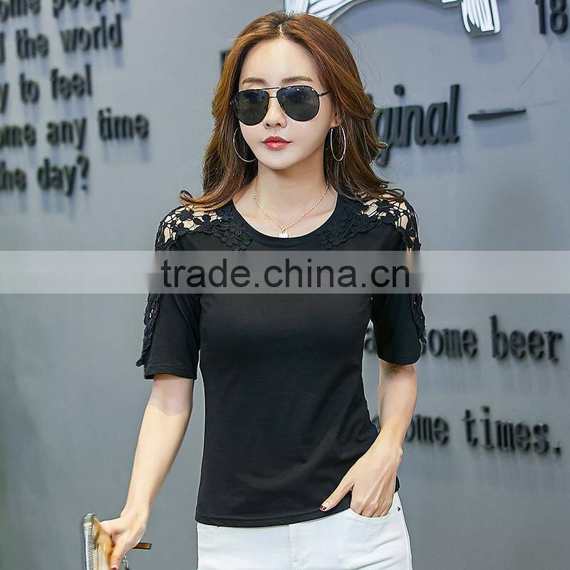 High Quality T-shirts Fashion Ladies/Tops Fashion Girls T Shirt Women 2017 Summer