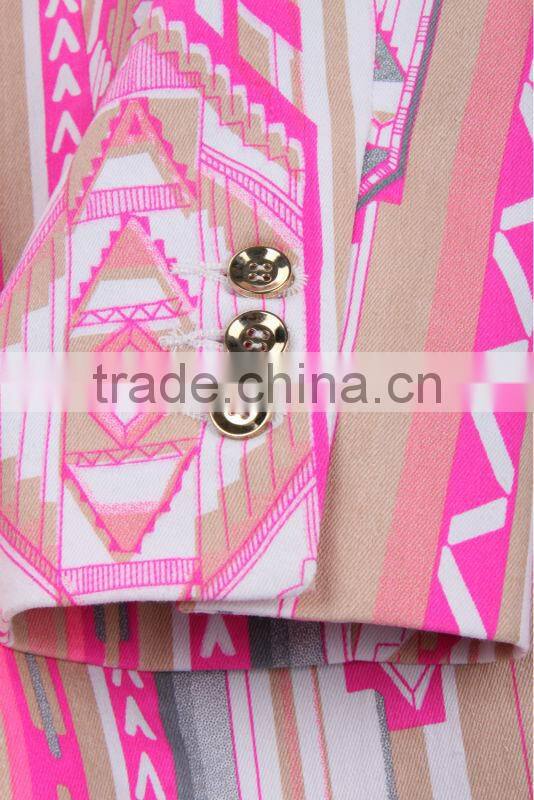 2014 New Arrival Fashion Striped Sport Jacket for clud